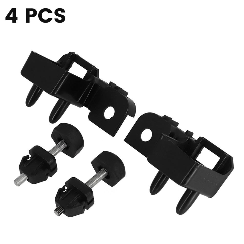 4Pcs Hood Bumper Stopper Bracket For Ford Fusion MKZ 2013-2020 Left&Right Side
