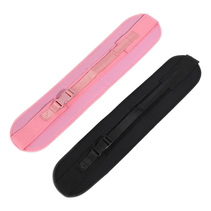 Hip Thrusts Belt Folding Band Adjustable Exercise Bridge Belt Soft Dumbbell Strap for Dumbbells, Kettlebells, Plates