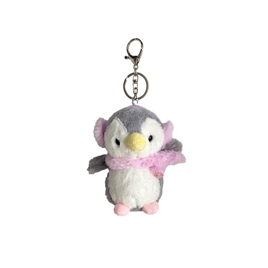 Fun Scarf Penguin Plush Keychain With Adorable Design Ideal For Surprises Birthday