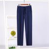 Pantaloni da Pigiama da Uomo Pantaloni da Salotto Morbidi Pantaloni da Notte Elasticizzati con Coulisse Atletici Pantaloni da Yoga Larghi con Tasche Pantaloni da Casa Casual Traspiranti per Uomo