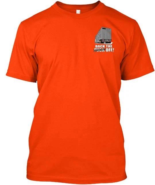 

Bull Hauler Back Off Left Chest T shirt Made in the USA Size S to 5XL 2XL