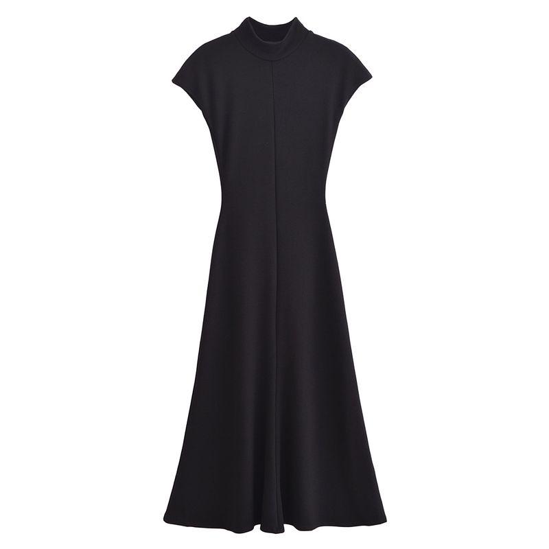 Kaslead New Arrival Women's Clothing Fashion Style Silm Soft Plaid Sleeveless Drop Shoulder Dress 5584174