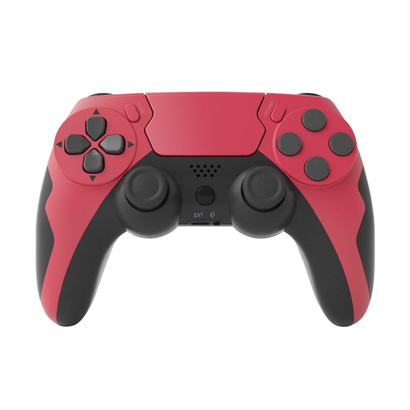 Wireless Controller Bluetooth Gamepad Double Vibration 6Axis Joypad Touchpad Microphone Earphone Port For PS4 PS3 PC