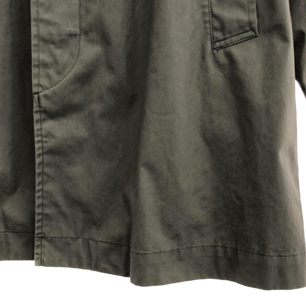 Ralph Lauren Stainless Collar Coat 9 Gray Fly Button Women Used