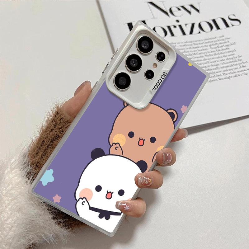 Bubu Dudu Cartoon Cute Shockproof Phone Case for Samsung Galaxy S26 Edge S25 Ultra S24 FE S23 Plus S21 Cover Anti Fall Fundas