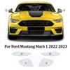 For Ford Mustang Mach 1   Headlight Rearview Anti-Scratch TPU Protection Film Pre-cut PPF Clear Bra Resistant Invisible