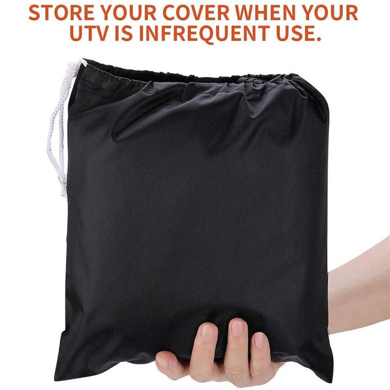 All-Season Waterproof ATV Cover Universal Heavy Duty Outdoor UV-Resistant Tear-Resistant Material