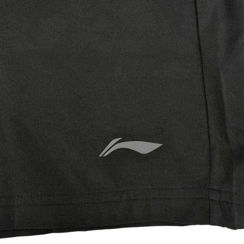 Li-Ning Summer Elastic Comfortable Lightweight Breathable Sports Shorts Unisex Shorts Black ASKV410-2W