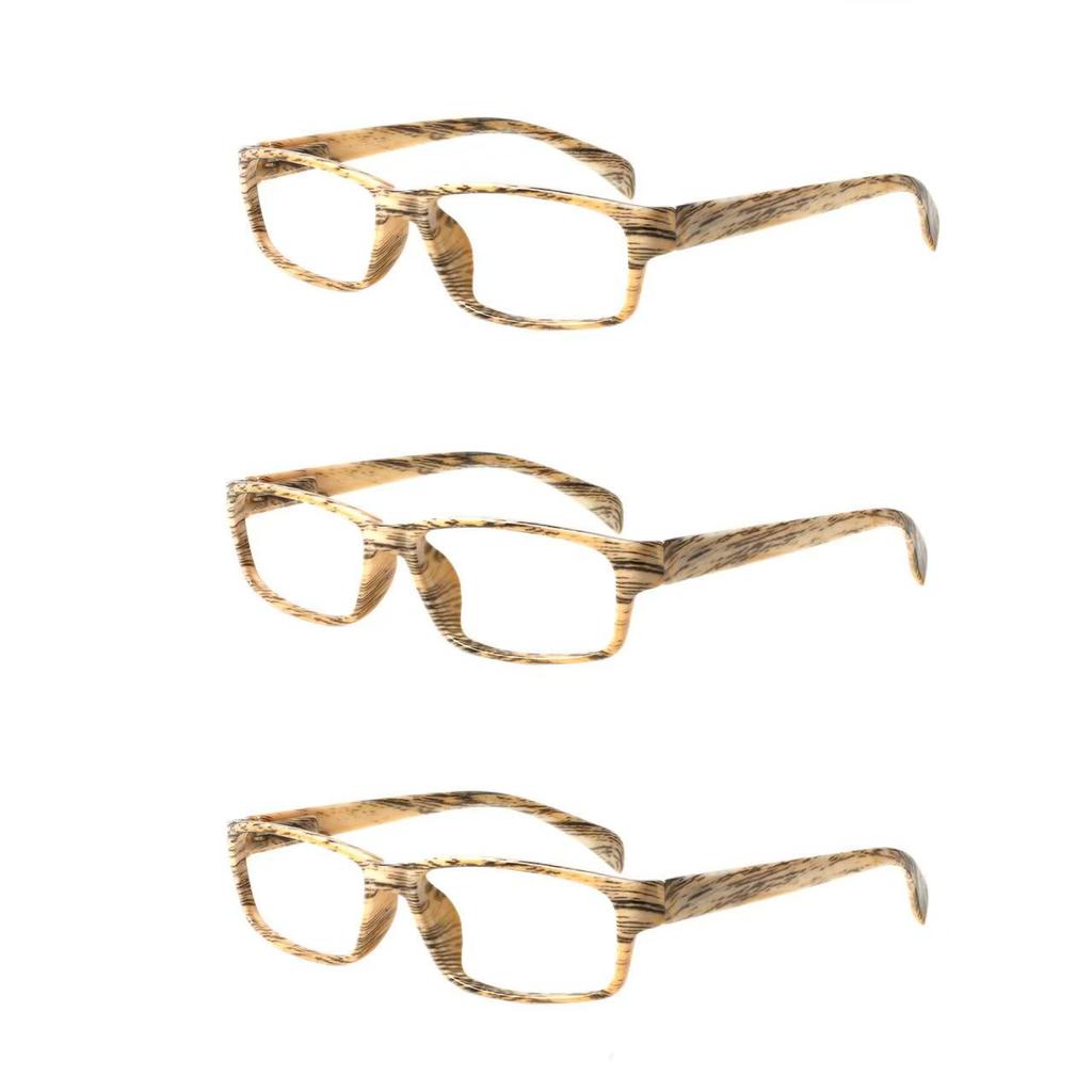 TUREZING Reading Glasses For Women Men Spring Hinge Rectangular Frame HD Optical Eyewear High Quality