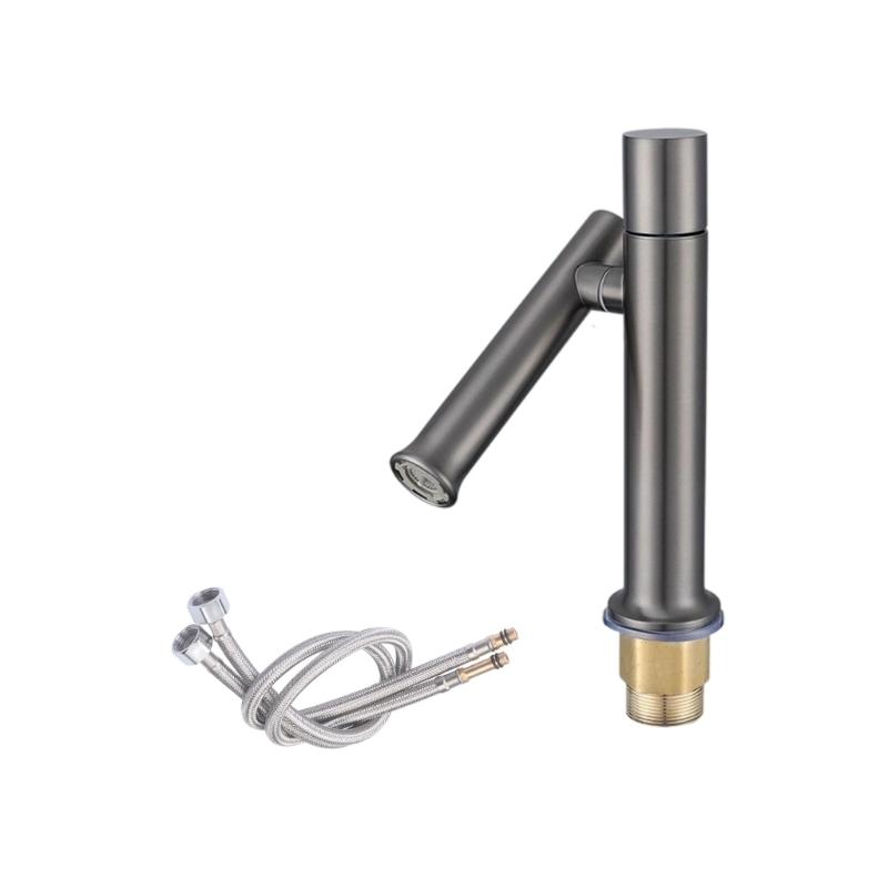 Steel Nozzle Faucet For Washbasin Featuring 360 Design And Corrosion Resistance