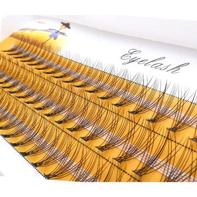 10D Nerzwimpern 60 Bündel/Box natürliche Wimpernverlängerung 3D Russische Einzelwimpern Cluster Makeup Tool Wimpern