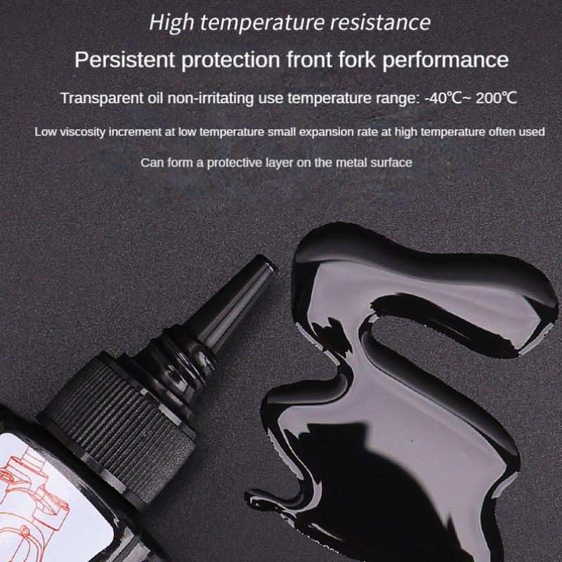 60ML Mountain Bike Front Fork Shock Absorber Oil Front Rear Shock Grease Road Bike for Fork Flywheel Chain Cycling Accessories