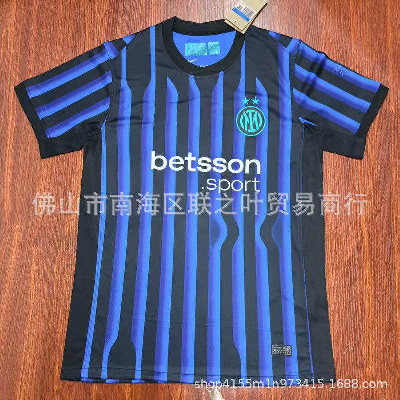 26/27 Nový domácí a venkovní dres Interu č.. 10 Fotbalový dres Lautaro Barrery pro mistrovství Serie A