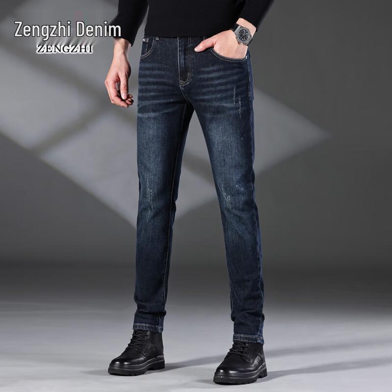 Мужские джинсы Zengzhi Business Comfort из эластичного денима 34