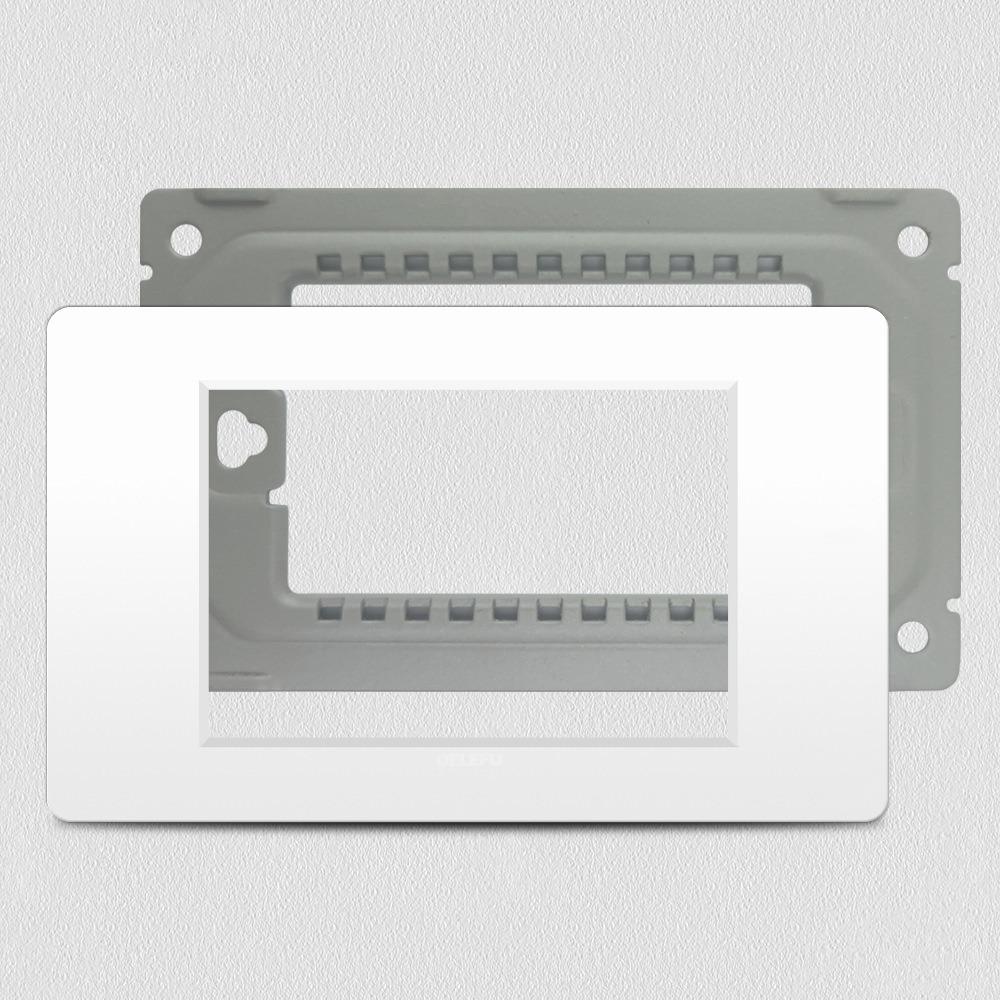 USB Modular Sockets And Switches EU French Socket Module  for EU Standard Wall Mount DIY
