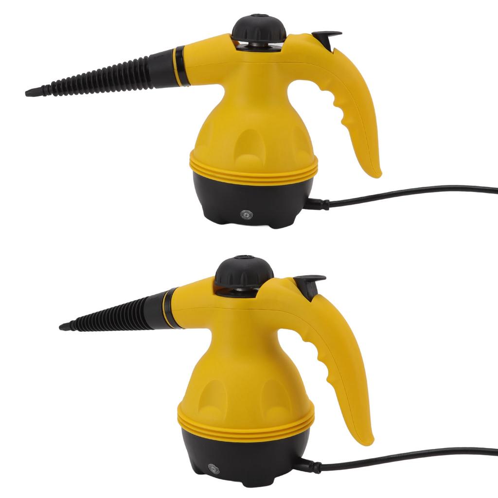 Pulitore a Vapore Portatile Giallo Nero Alta Temperatura Elettrico Portatile a Vapore Pressurizzato