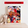 Inuyasha Diamond Painting Round Diamond Mosaic Rhinestones Diamond Embroidery Craft Kit Wall Decor Without Frame