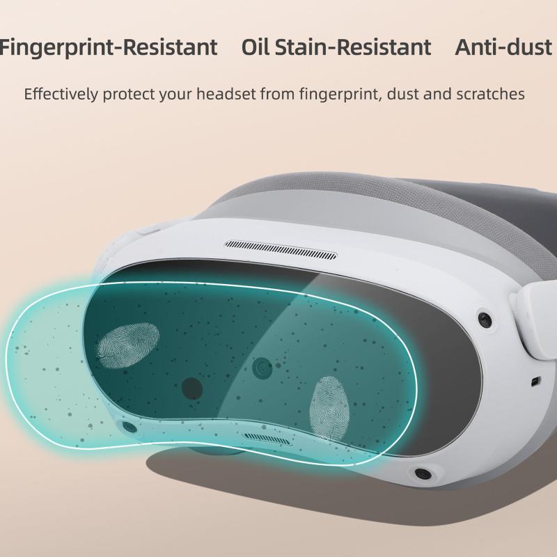 Ochelari VR Lentile Film de protecție rezistent la zgârieturi Film moale pentru ecran Hd compatibil pentru Pico 4