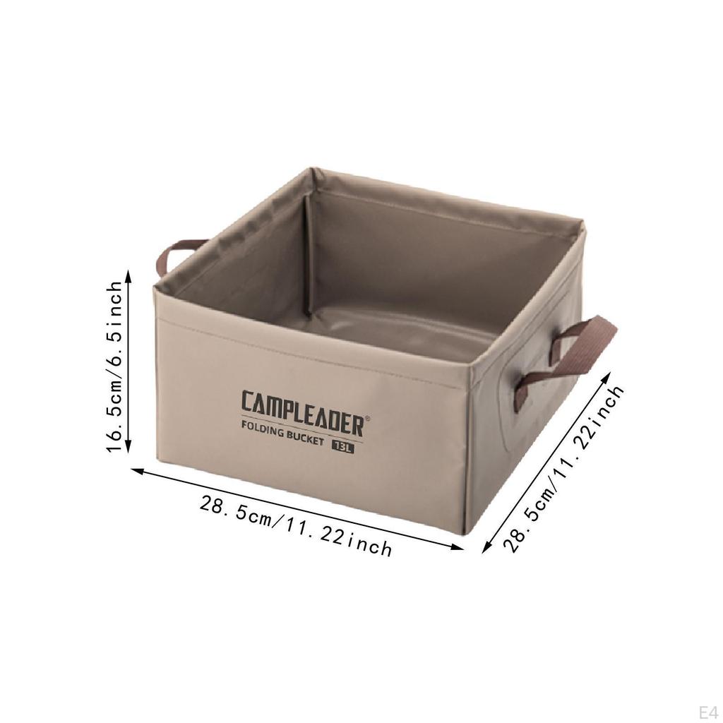 Eimer Camping Waschbecken Tragbarer Mehrzweck Wiederverwendbarer Wasserbehälter Tank für Outdoor Picknick