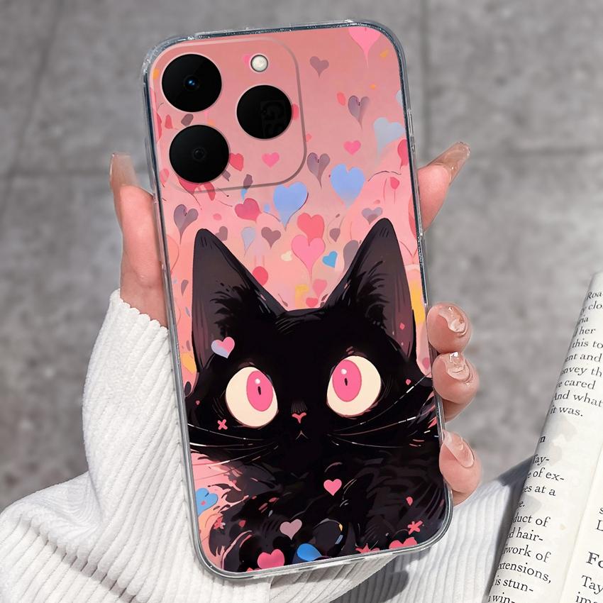 Pouzdro na telefon se vzorem čínského draka pro Realme 15T 14T 14X 15 13 12 11 10 C71 C61 P1 Měkké kryty Průhledné silikonové nárazuvzdorné pouzdro pro Realme Casing