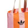 New Adidas Cotton Shoulder Bag Unisex Half Pink Spark & Half Sun Orange KB8507