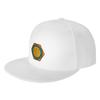 Fashion BONES  Jeffersonian Institute Logo Flat Brim Sun Hat  Trendy Matching Tennis FeUnisex