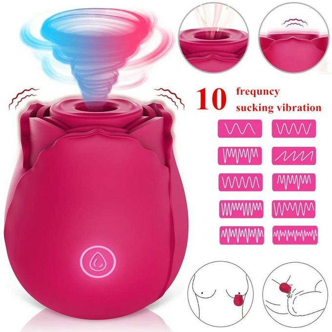 Vibrator USB Trandafir Vagin Clitoris Sucker