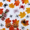 10PCS Mini Fake 3D Spider Toy Simulation Artificial Spider Halloween Plush Spider  Carnivals