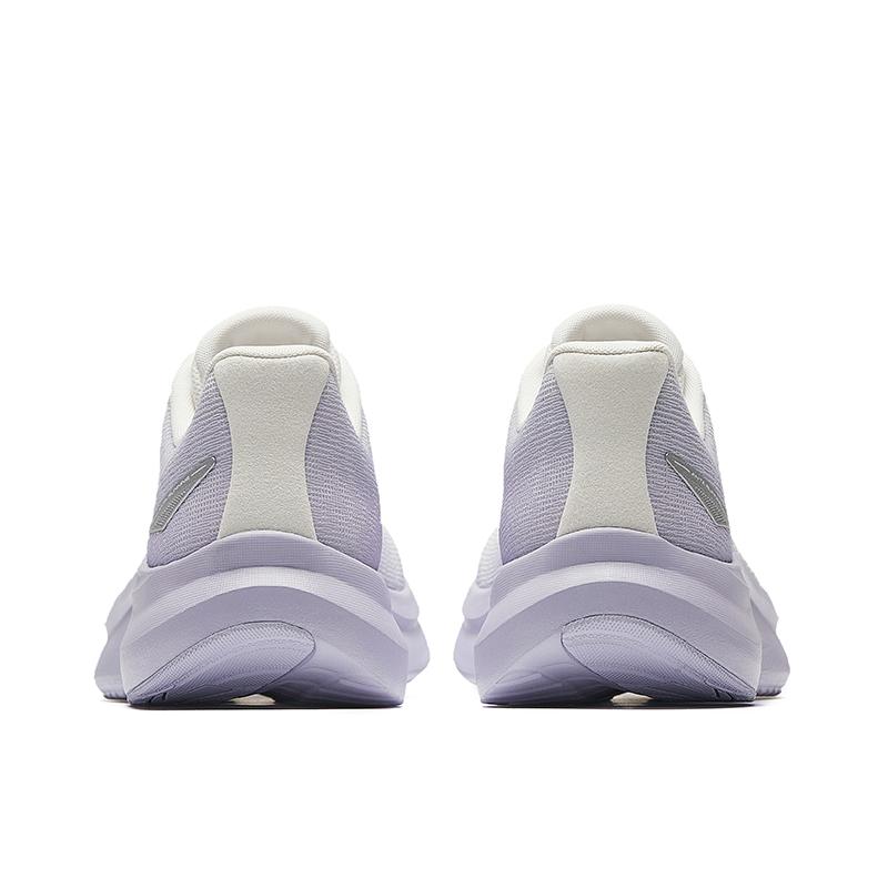 Anta Rebound Height Increasing Lightweight Breathable Low Top Training Racing Running Shoes Women's White Purple Sneakers 922535561-1
