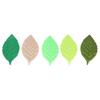150Pcs DIY Ribbon Artificial Leaves Decor Simulation Tree Leaf Decoration Accessory for Garland