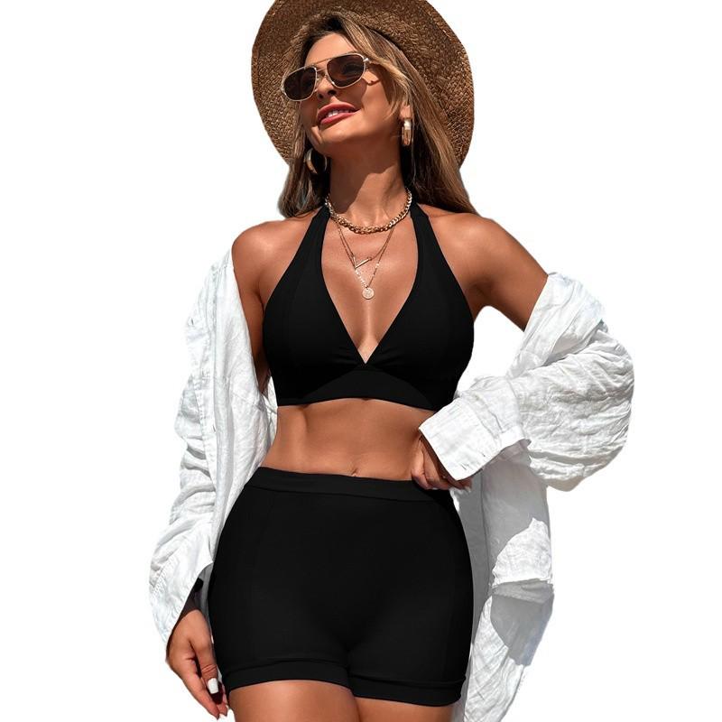 2025 European & American Style Women's Split Bikini Swimwear