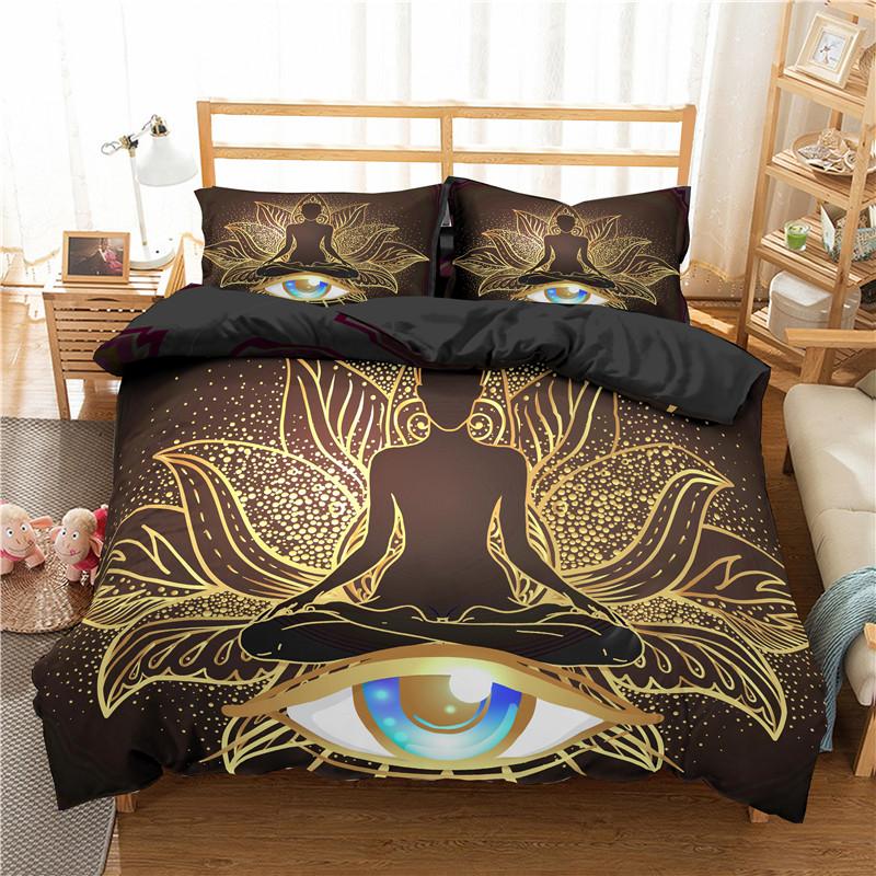 3D Printing Custom Bedding Set Microfiber US Twin Queen King Size Duvet Cover Sets Home Textiles