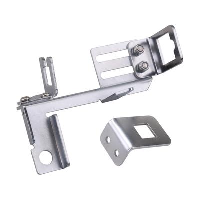 Chrome Throttle Cable Kick Down Bracket Kickdown Auto Manual Transmission Fits for Chevy