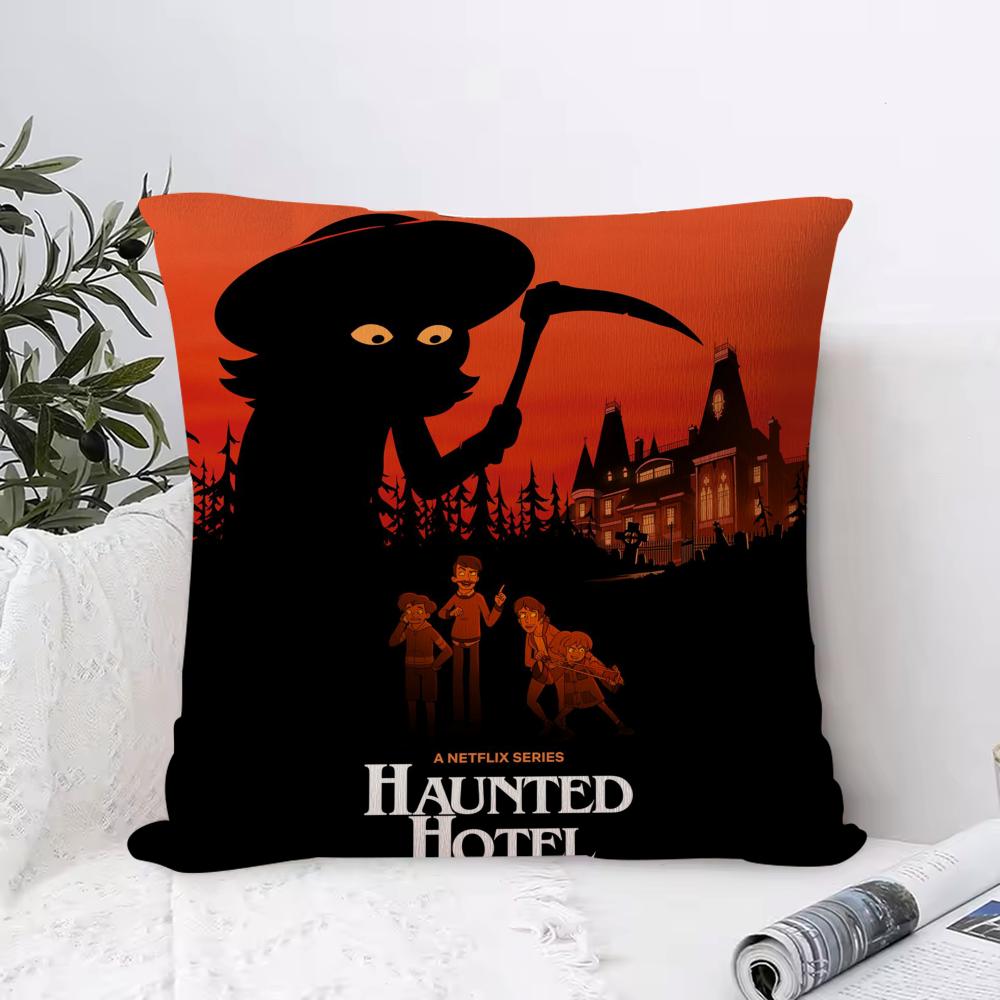 

Cushion Cover Anti-dustmite Pillowcase Invisible Zipper Silky Short Plush Sofa Cushion Cover Little Column Under The Sea 30cmx30cm