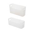 Set of 3 Wall Mounted Storage Box for Bathroom Easy Install No Drill Organizer Waterproof Kitchen Accessories Holder