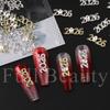 New Nail Art Three-dimensional Nail Art Jewelry New Year's Number 2026 Metal Nail Art Jewelry