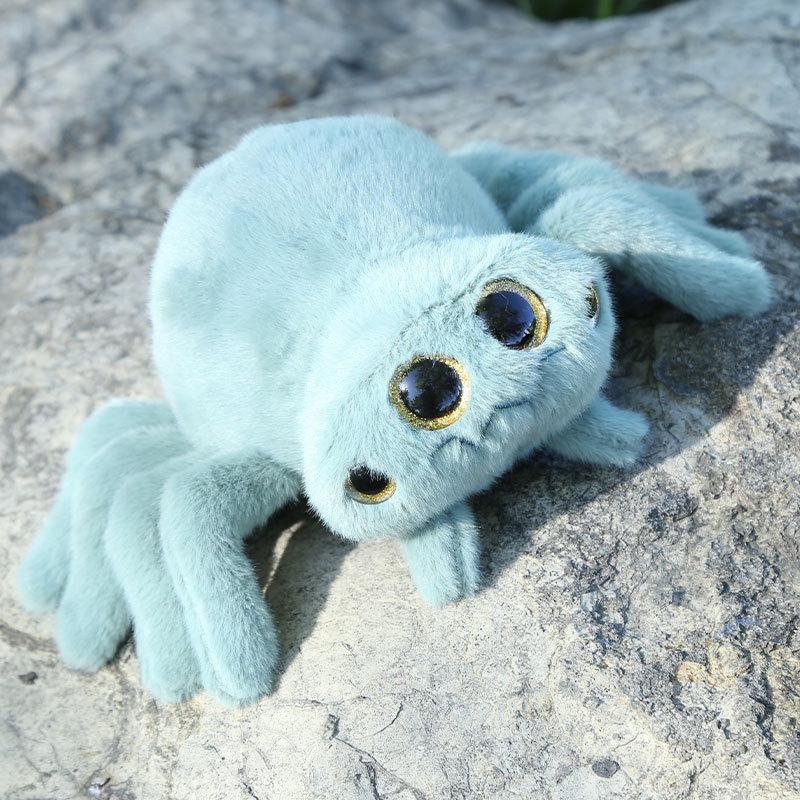 Jouet Araignée en Peluche à Quatre Yeux Pour Enfants et Adolescents Cadeau de Collection