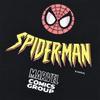 MARVEL Marvel Short Sleeve Spiderman SPIDERMAN American Comic Character Goods Avengers Present Black XL Size T-shirt Men's [Item]