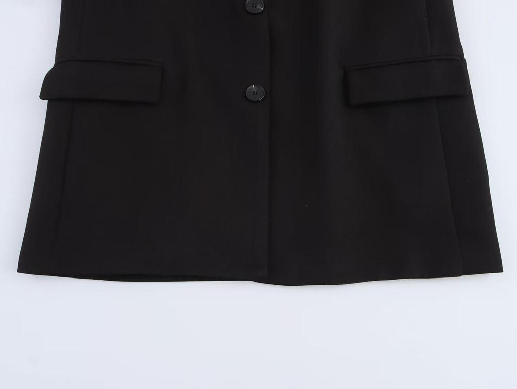 2025 Spring Women's European & American Style Print Loose Suit Jacket