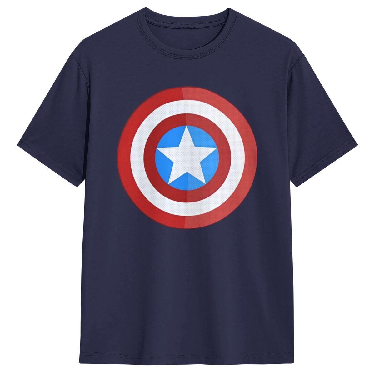 

Oversized T-Shirt Captain America Anime Logo Pure Cotton T-Shirts Hip Hop Tshirt for Men Summer Y2K Funny Short Sleeve Clothing 4XL