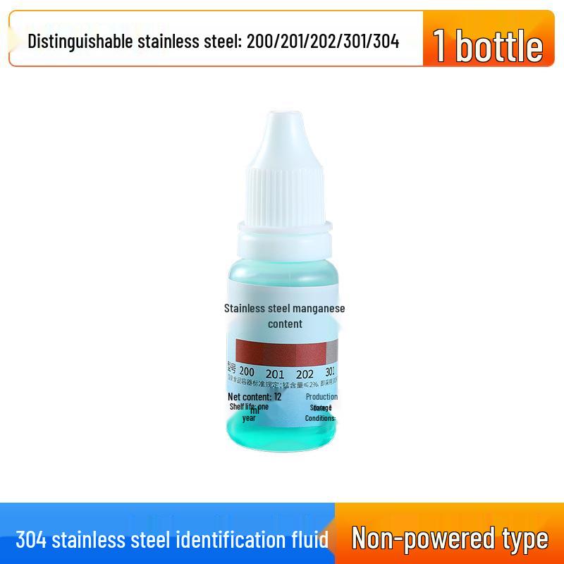 Reactiv de detectare a manganului din oțel inoxidabil 304/316 Soluție de testare