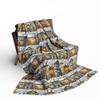 Hearth & Heritage- Cozy Winter Fleece Blanket - Snuggly Gift for Christmas, Holiday Home Decor, Warm Throw for Chilly Nights