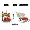 Personalized Growing Old Together Acrylic Decoration, Gnome Christmas Couple Decoration  Christmas Tree Ornament, Christmas Gift For Husband Or Wife