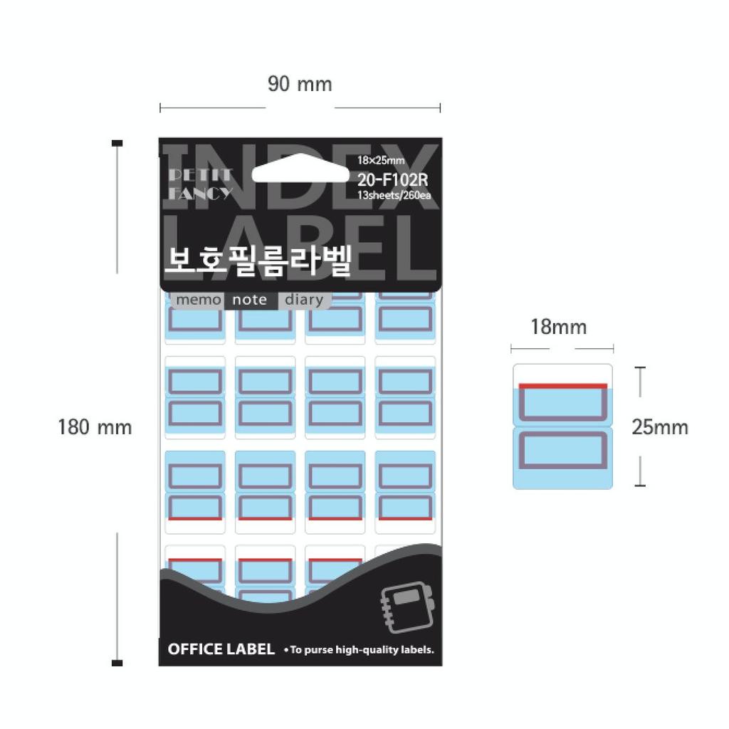 Petit Fancy Koruyucu Film İndeks Etiket Çıkartmaları (Her Birinden 10'ar adet) İndeks Etiketi / Kategori Etiketi / Ofis Etiketi / Etiket Çıkartmaları / İşaretleme Araçları - 42 Seçenek
