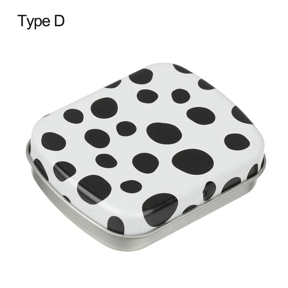 1 PC Mini Tin Metal Box Sealed Jar Packing Boxes Jewelry Candy Box Small Storage Cans Coin Earrings Headphones Gift Box