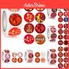 500 unidades Adesivos Fita Feliz Ano Novo Chinês com Requintados Padrões de Estampagem a Quente para Embalagem de Presentes