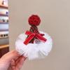 Claus Christmas Hat Hairpin Children Hair Clip Korean Hair Accessories Christmas Costume Dress Up