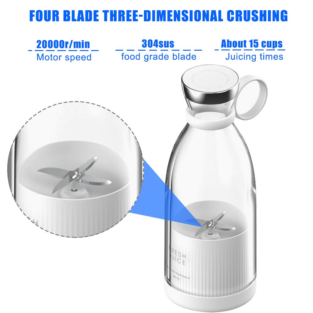 Aoresac Personal Size Blender Battery Powered USB Rechargeable Portable Blender for Shakes and