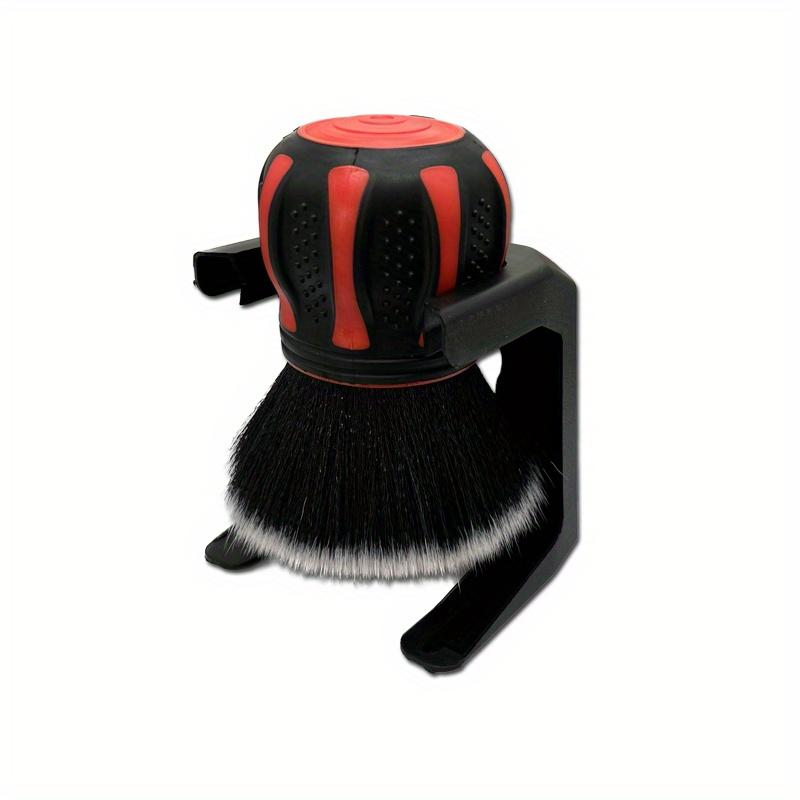 Large Area Premium Car Detailing Brush with Soft Bristles and Ball Handle for Dust Removal