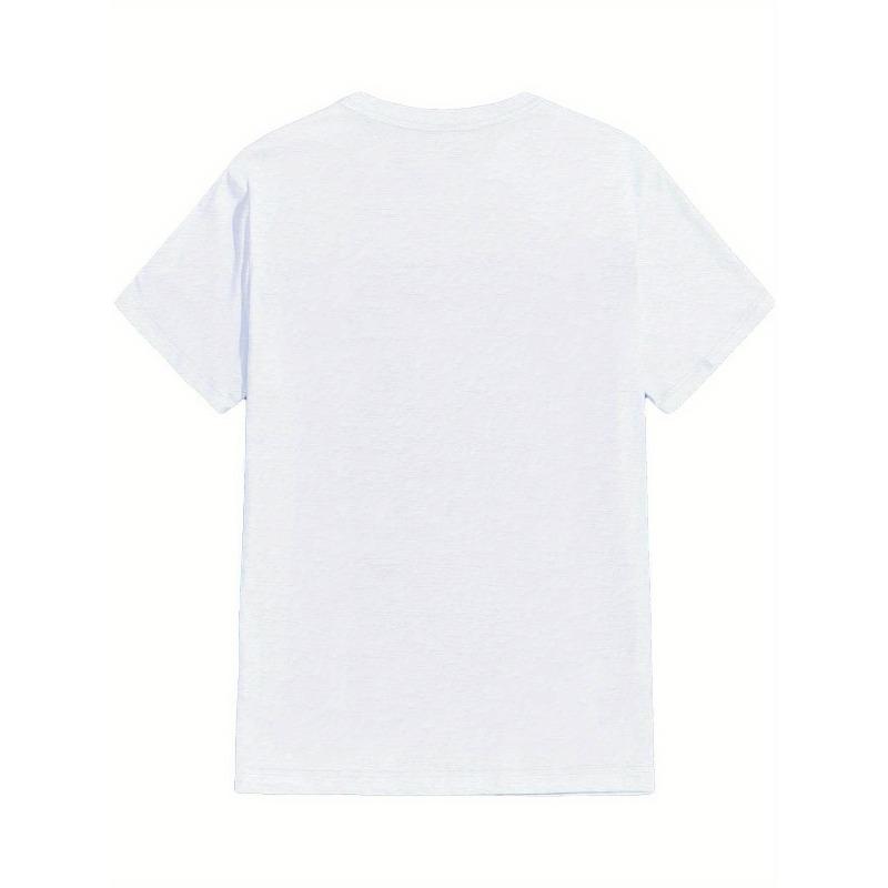 European sizes Men'S Plus Size Casual T-Shirt, "Punta Cana Have a Good Time" Graphic Print, Crew Neck, Short Sleeve,Slight Stretch, Regular Fit